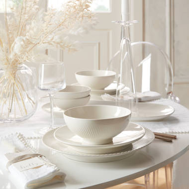 Denby white clearance plates